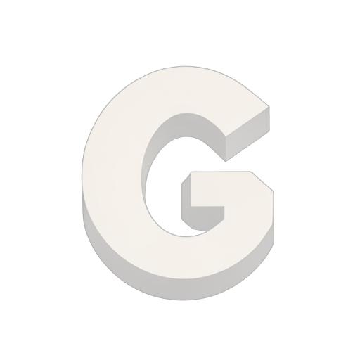 Isometric Letter G