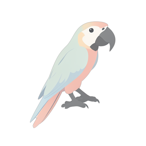 Isometric Macaw