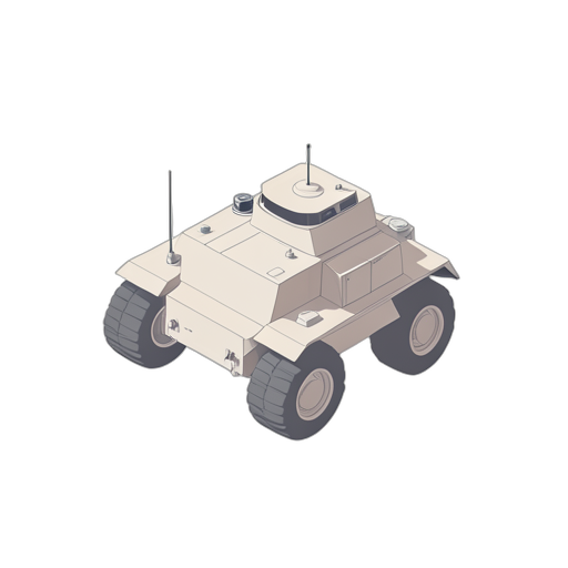 Isometric Mars Rover