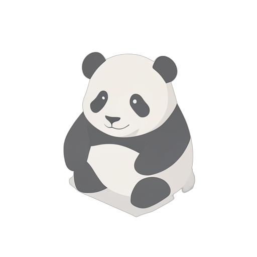 Isometric Panda