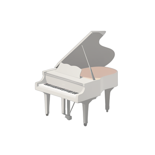 Isometric Piano de cauda