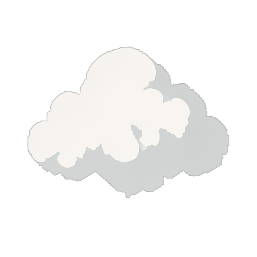 Isometric ピクセル雲