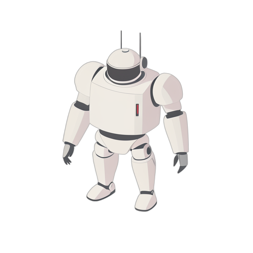 Isometric روبوت