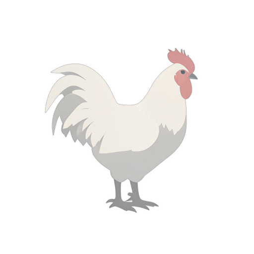 Isometric ไก่ตัวผู้