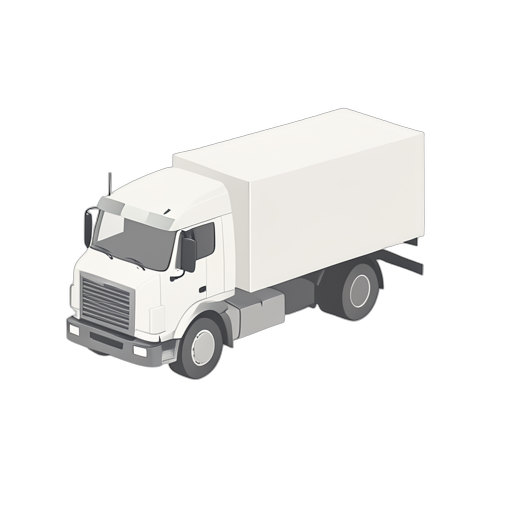 Isometric Semi Truck
