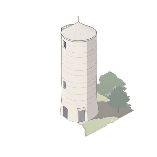 Isometric Silo