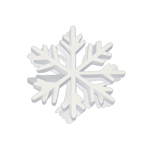 Isometric Kryształek śniegu