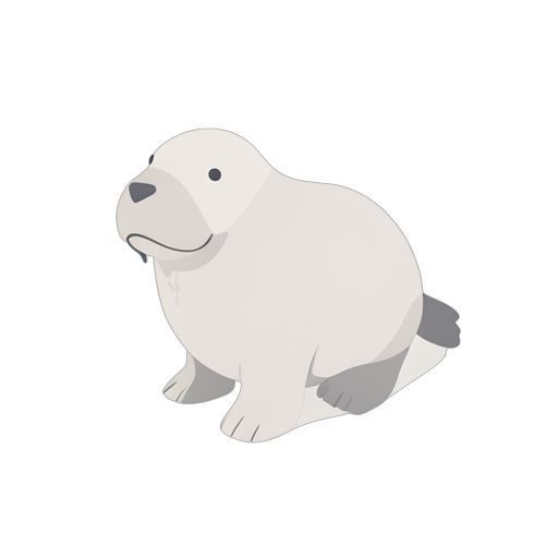 Isometric walrus
