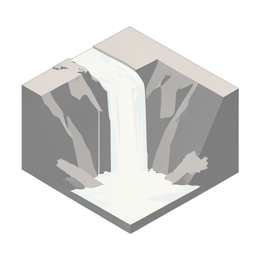Isometric Waterfall