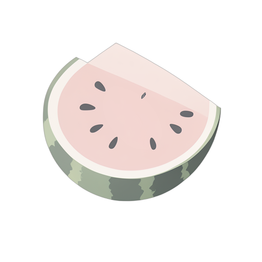 Isometric watermeloen