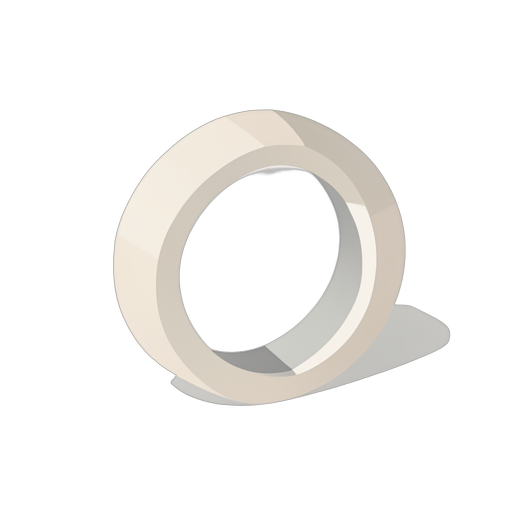Isometric Wedding Rings