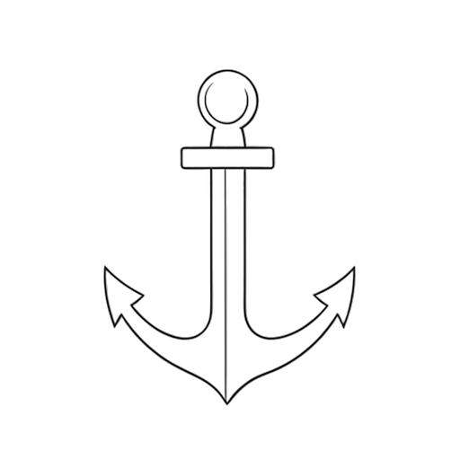 Line Art Anchor