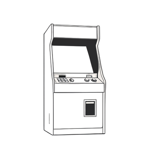 Line Art Arcadeautomat