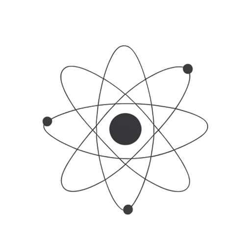 Line Art Atom
