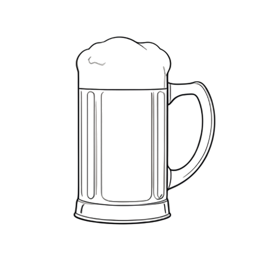 Line Art Beer