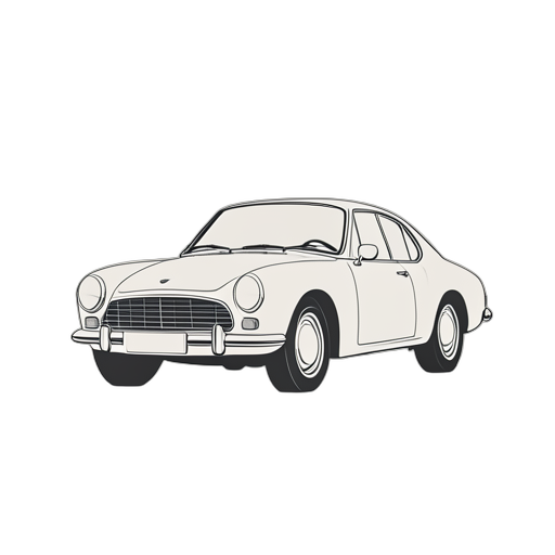 Line Art Car
