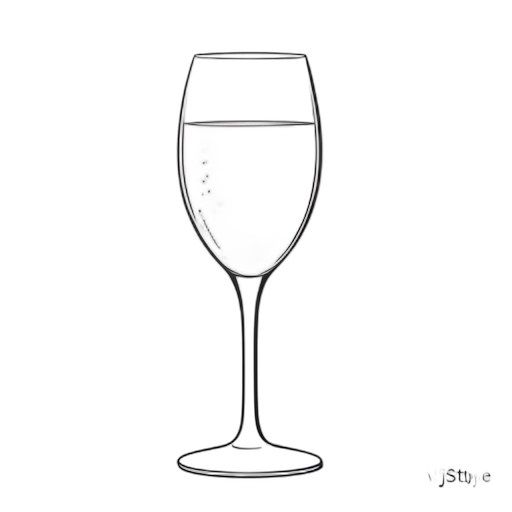 Line Art Champagne