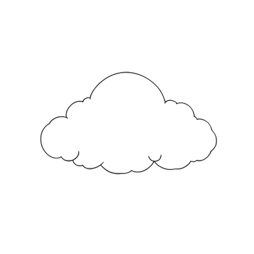 Line Art Cloud