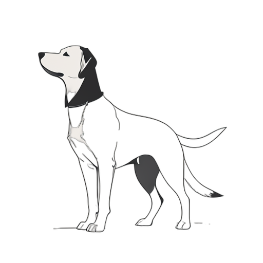 Line Art Dog