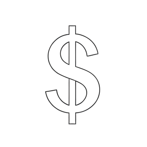 Line Art 美元符号