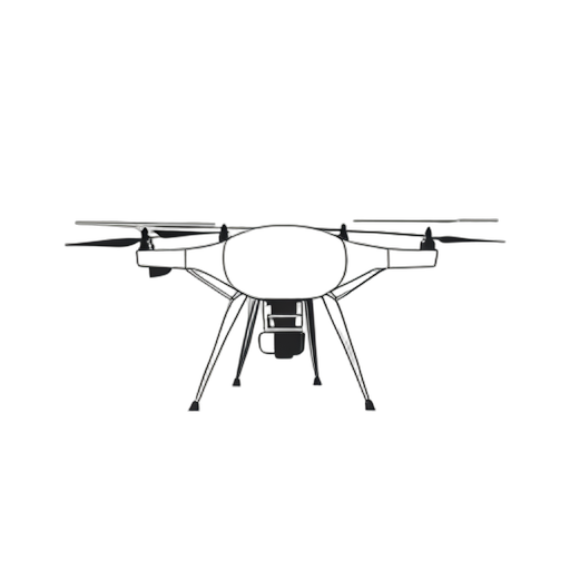 Line Art Drone