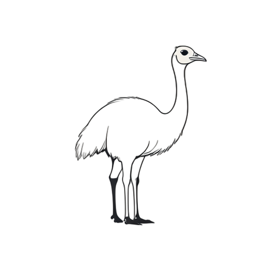 Line Art เอมู