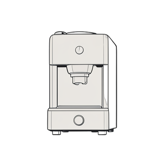 Line Art macchina espresso