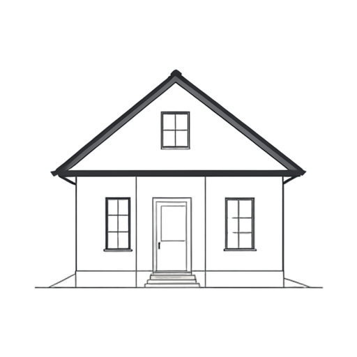 Line Art Family House