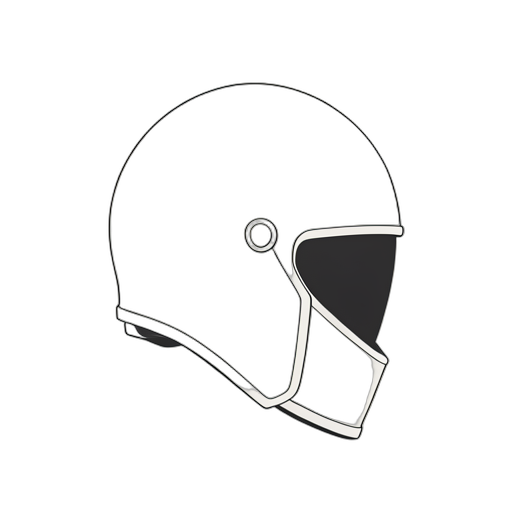 Line Art Helmet