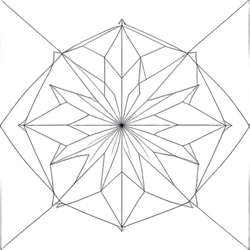 Line Art Kaleidoscope