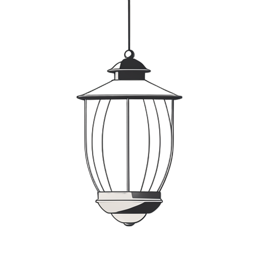 Line Art Lantern