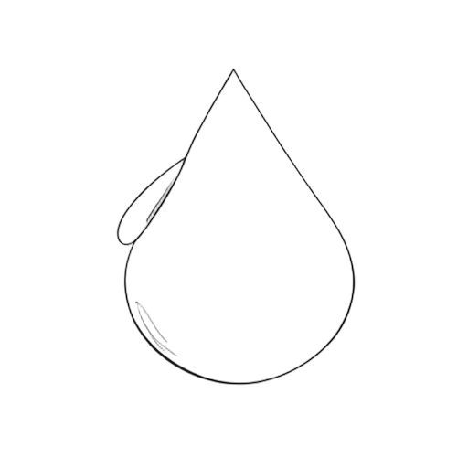 Line Art 액체 모양