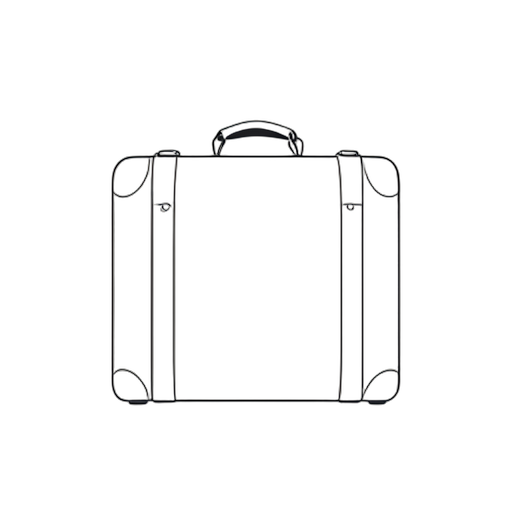 Line Art Luggage