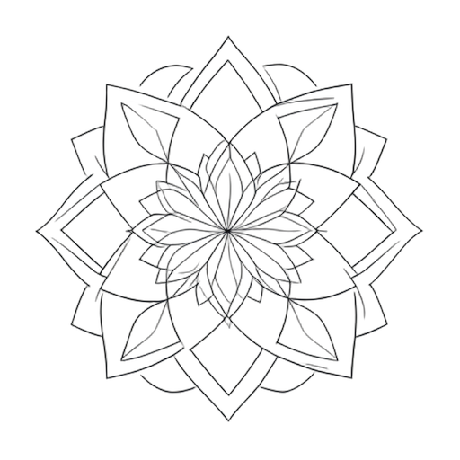 Line Art Mandala