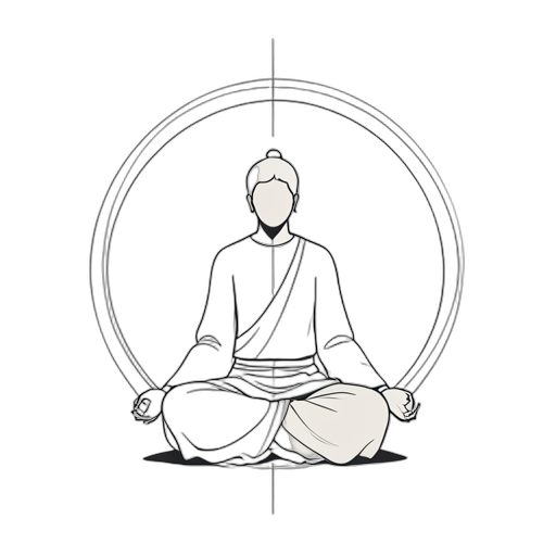 Line Art Medytacja