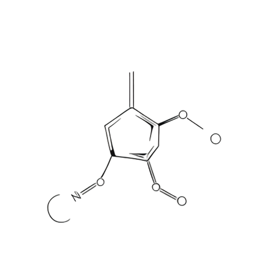 Line Art Molécule