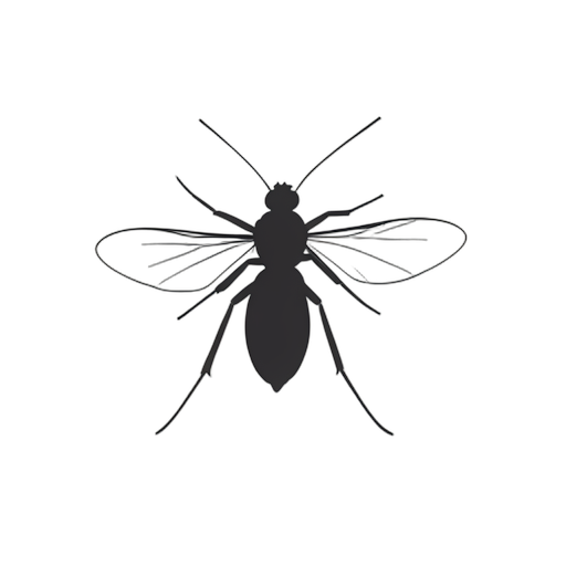 Line Art Mücke