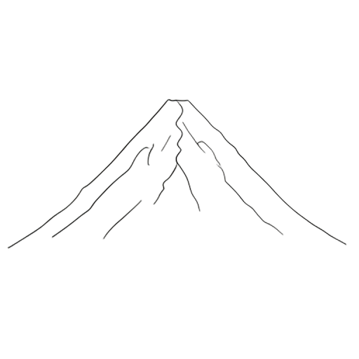Line Art Mountain