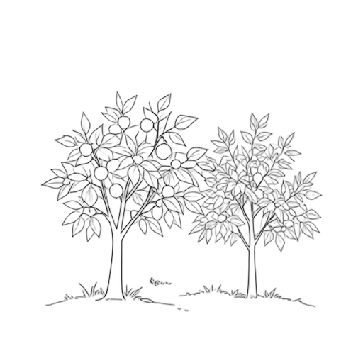 Line Art Orchard