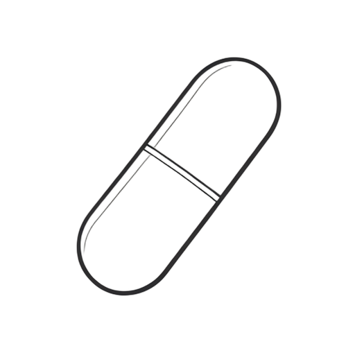 Line Art Pill