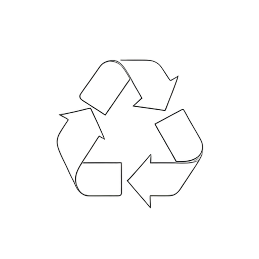 Line Art Reciclar