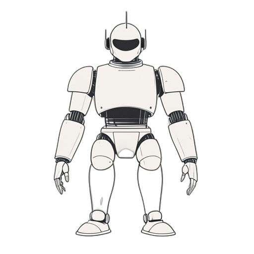 Line Art Robot