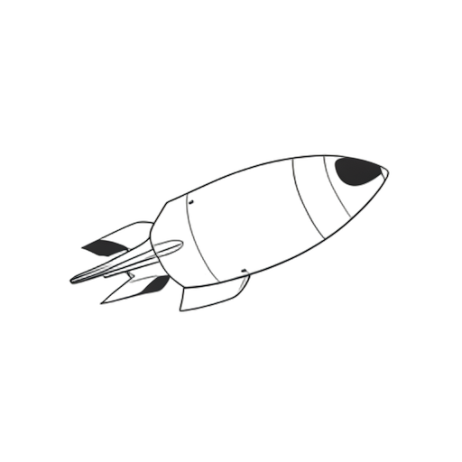 Line Art مركبة فضائية