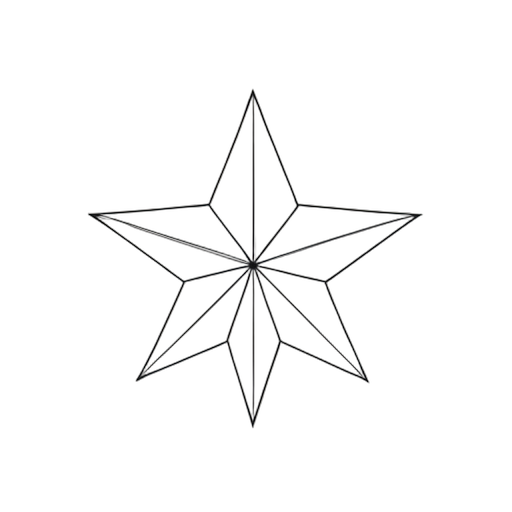 Line Art Star