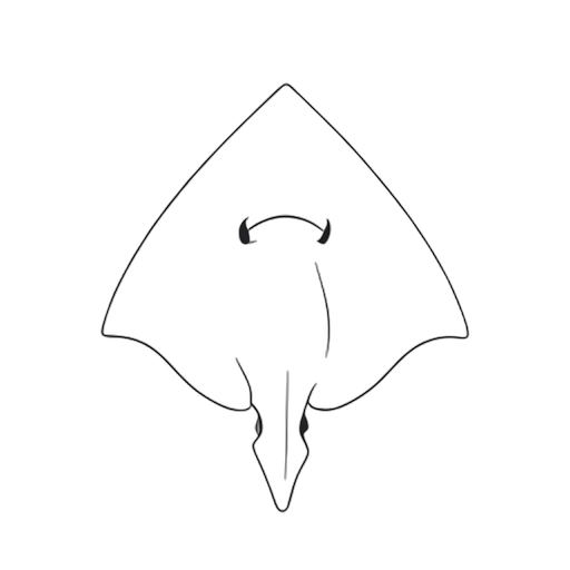 Line Art Stingray