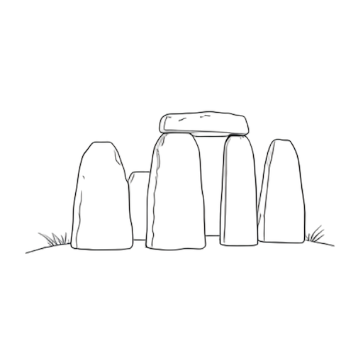 Line Art ستونهنج