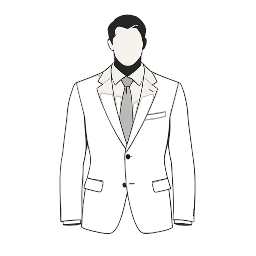 Line Art Business Suit