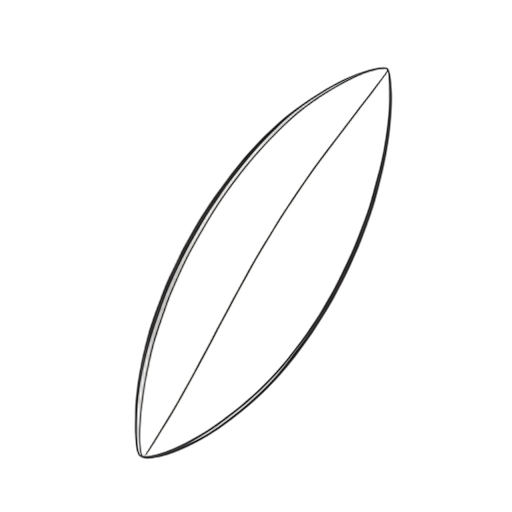 Line Art surfboard