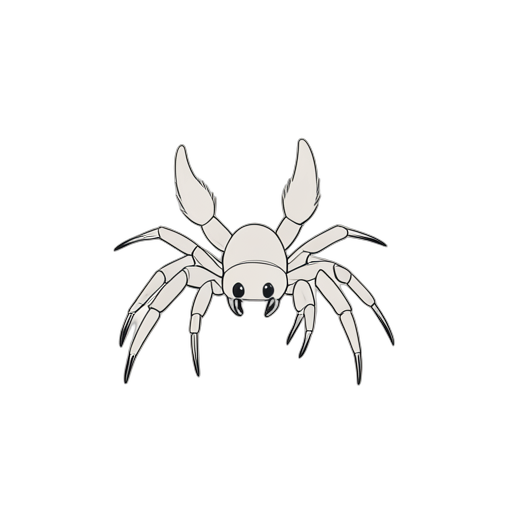 Line Art tarantula