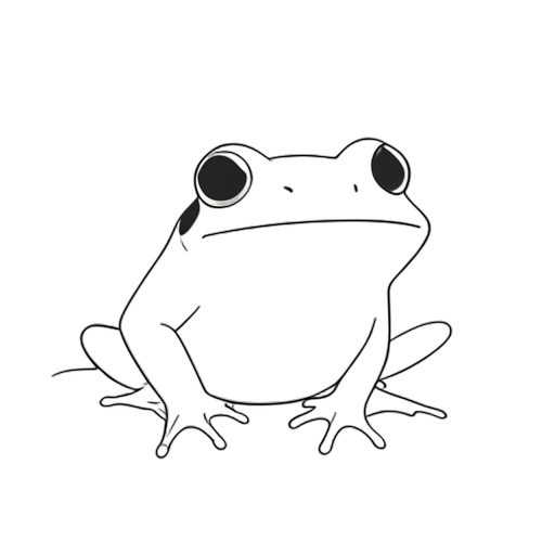 Line Art rospo